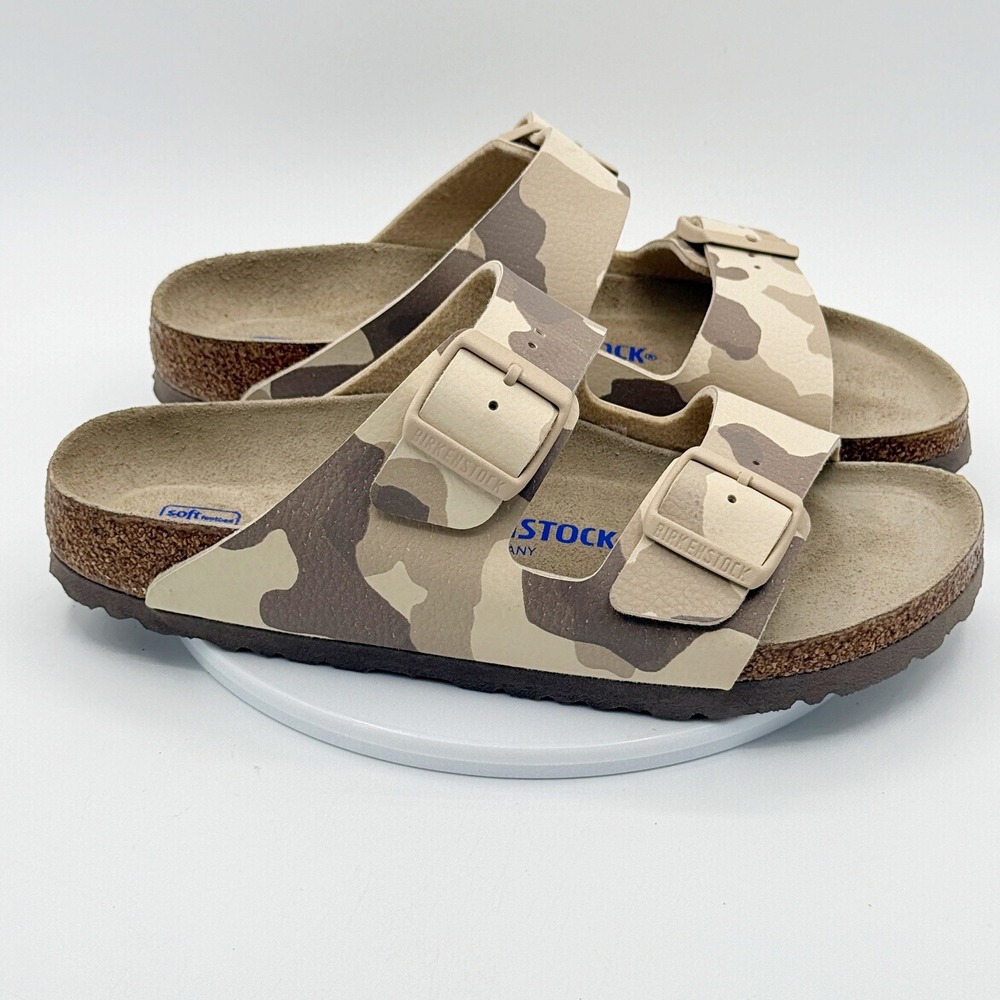 Birkenstock Arizona Soft Footbed 'Desert Camo'/ Size 39 Narrow US W8 / Birkoflor